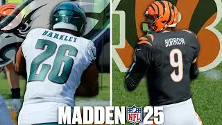 Eagles vs Bengals Week 8 | Madden 25 | Full Gameplay