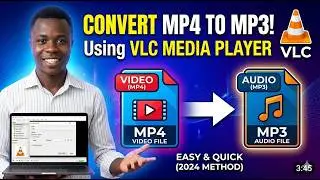 How to Convert Video File (MP4) to MP3 File using VLC Media Player