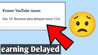 [Know Issue ] Revenue data delayed since dec 6 | dec 10 : Revenue data delayed since 12/6 |