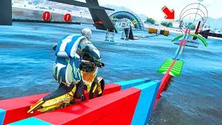 2 MIND BLOWING HARDEST BIKE PARKOUR RACE ▸ GTA 5 ONLINE