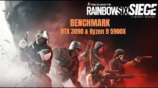 Rainbow Six Siege - BENCHMARK - (RTX 3090 & R9 5900X)