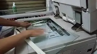 MEMBERSIHKAN KACA MESIN IR ADVANCE 6275