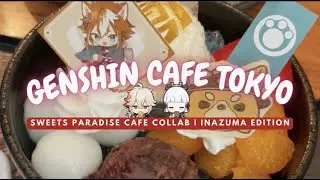 Genshin Impact Cafe in TOKYO 🍡 Inazuma Edition x Sweets Paradise