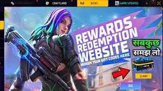 New Rewards Redemption Website 🔥 - Redeem Your Gift Codes Here | Free Fire New Event 28 june