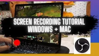 Screen Recording Tutorial   Using Descript or OBS to record your Macbook Scren   HD 1080p