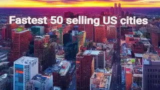 50 US Places Where Houses are Moving FASTER Than You Can Imagine! #realestate #housingmarket
