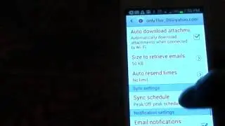 Manage Emails on Samsung Galaxy S2