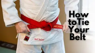 How to tie a Judo Belt - Traditional & Competitive knots