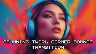 Stunning Twirl Corner Bounce Transition for Premiere Pro