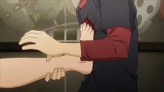 When you get kicked by a girl | anime funny moment