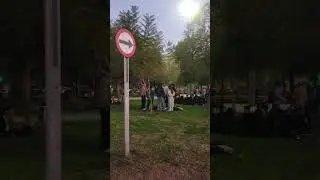 Вечерняя прогулка по городу Сантьяго. Часть 2.Чили.