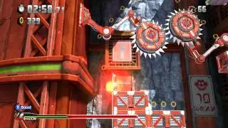 Sonic Generations mod: Dark Super Shadow in Planet Wisp act 2