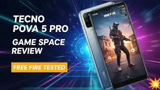 TECNO POVA 5 PRO 5G !NEW GAME SPACE FREE FIRE TEST ❌TECNO POVA 5 PRO NEW UPDATE |FREE FIRE TEST POVA