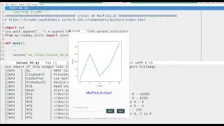 Python in Emacs 0046 - How to plot chart in KivyMD using matplotlib