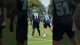 Mekhi Becton Sighting at Eagles Mini-Camp! Playing Guard? 