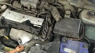 Номер двигателя посмотреть легко Hyundai Accent