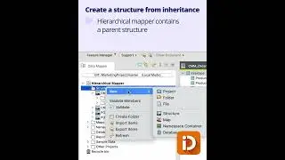Talend Data Mapper: Build scalable mapping with Inherited Structures