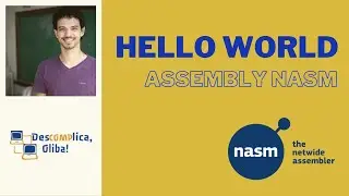 Programação em Assembly NASM (Aula 1) - Sistema Linux 64 bits - Hello, World (Olá, Mundo) - Áudio HD