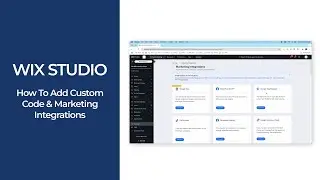 Wix Studio | How to Add Custom Code To Your Website