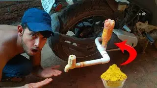 Holi pichkari special bike silencer Holi pichkari| holi