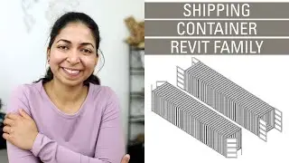 Parametric shipping container Revit family | FREE download