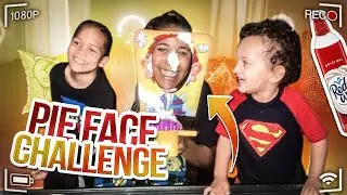 PIE FACE CHALLENGE | KIDS VS MOM😳🤣MY BOYS AND ME 