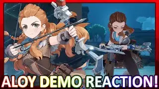 Aloy Character Demo Reaction! First Collab Character! | Genshin Impact x  Horizon Zero Dawn