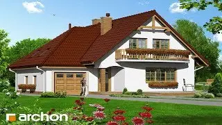 Проект дома из газобетона 10 10