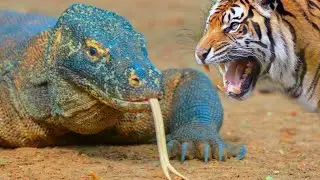 Siberian Tiger vs Komodo Dragon - Who is Stronger