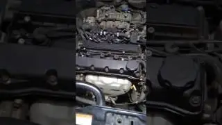 Chevrolet Lacetti замена термостата .