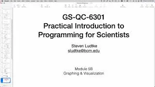 Python Programming for Beginners - Module 5B - Reading and Writing Files - Plotting