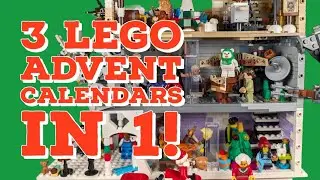 3-in-1 Display! LEGO City, Star Wars, & Harry Potter ADVENT CALENDARS Combined!