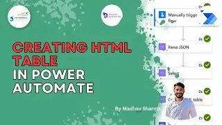 How to Create HTML Tables in Power Automate || 57