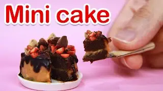 How To Make Mini Chocolate Cake - Miniature Kitchen