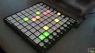 第15弾！ご注文はうさぎですか？ ごちうさ OP Daydream cafe on novation LAUNCHPAD / アニソン