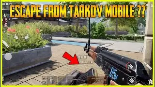 ESCAPE FROM TARKOV MOBILE | BEST REALISTIC GRAPHICS GAME ON MOBILE | DARK AREA BREAKOUT GAMEPLAY 😍🔥👀