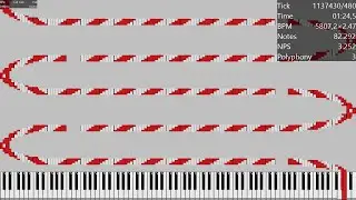 Candy Cane Nut / 1.5 Million Notes / MIDI