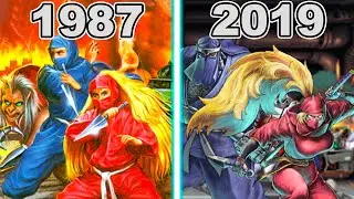 The Ninja Warriors Game Evolution (1987 - 2019)