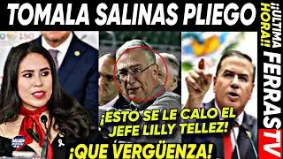SHAME ON YOU! TAKE IT, SALINAS PLIEGO! THIS REALLY FOUND LILLY TELLEZ'S BOSS!