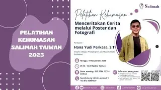 Pelatihan Kehumasan Salimah Taiwan 2023