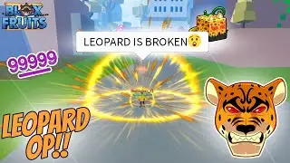 THIS OP 30M LEOPARD ONE SHOT COMBO IS INSANE!!🔥😎| Leopard Combo Blox Fruit |