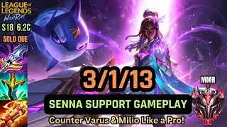 Wild Rift – Senna Support Guide 2025 | Matchmaking Nightmare | Build, Runes & Gameplay