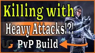 This shouldn't be this effective! ESO 1 bar heavy attack pvp sorcerer - Scions of Ithila