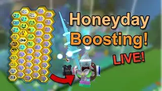 🔴Honeyday Boosting! (Top Daily Blue Honeymakers) | Bee Swarm Simulator
