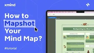 How to Map Shot Your Mind Map in Xmind? | Feature Tutorial