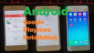Google Play Store Fix or Install for Oppo A37m & for Some Mobile Phones│With PC Method