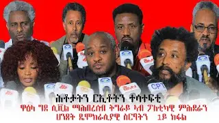 ረዘንቲ ሕቶታት ተሳተፍቲ ዋዕላ ግደ ሲቪል ማሕበረሰብ ትግራይ ኣብ ፖለቲካዊ ምሕደራን ህንጸት ዴሞክራሲያዊ ስርዓትን 1ይ ክፋል