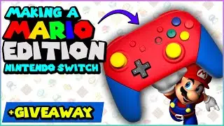 You NEED To Shell Swap Your Nintendo Switch Pro Controller- Review Of The Super Mario Shell