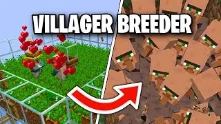 Easy Villager Breeder FARM 1.21+ Minecraft Java