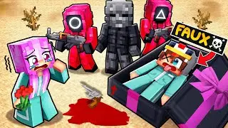 SIMULER ma Mort pour TUER le MAITRE du JEU au SQUID GAME sur Minecraft !